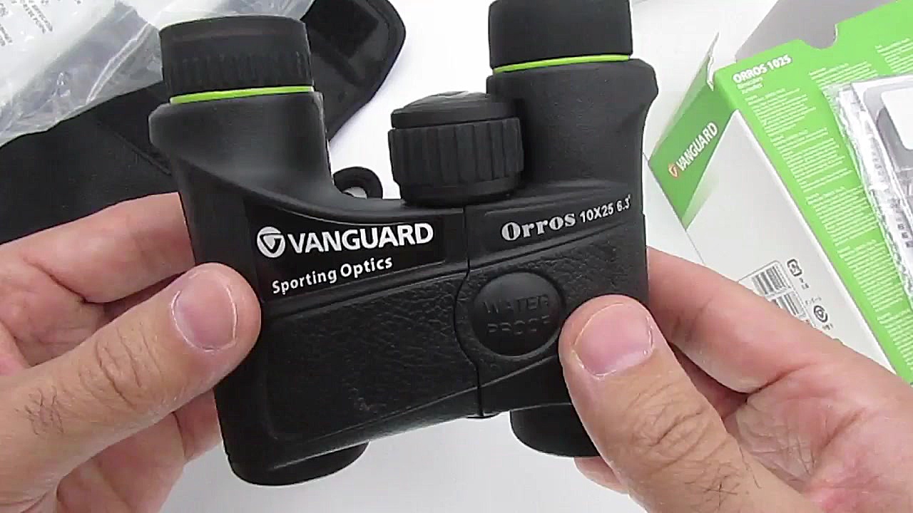 معرفی و جعبه گشایی دوربین جیبی ونگارد مدل Vanguard Orros 10x25 زمان246ثانیه