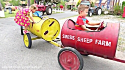 دیانا و روما به مزرعه میرن و ب...