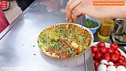اموزش غذاهای خیابانی هندی {لطفا متن زیر ویدیو رو بخونید}