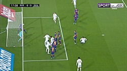 خلاصه بازی بارسلونا 0-0 رئال م...