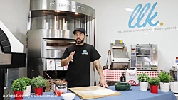 پخت پیتزا با فر پیتزا cuppone