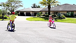 بازی دیانا و روما... دوچرخه سو...