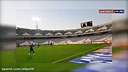 تشویق وریا غفوری در آزادی قبل...