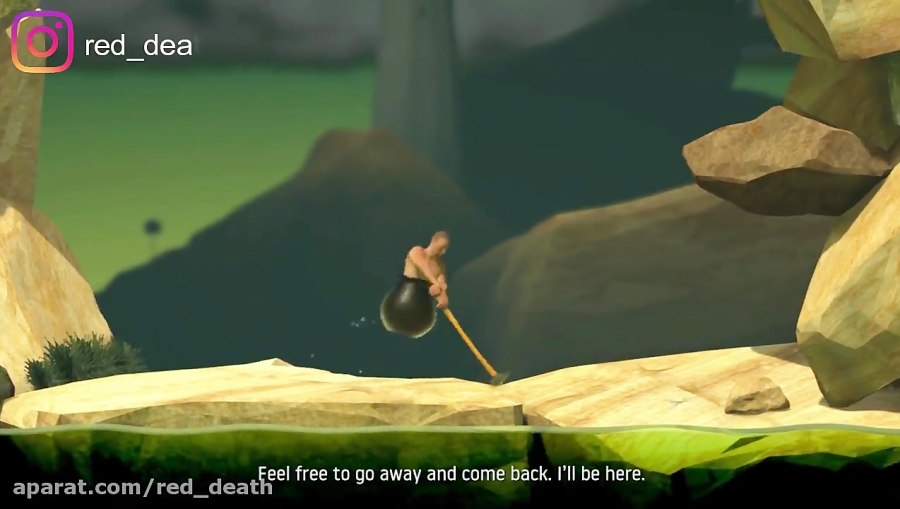 چرت ترین بازی تاریخ GETTING OVER IT