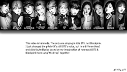 Mic drop bts black pink کپ خیل...