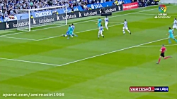 تمامی گل‌های هفته 17 لالیگا اس...