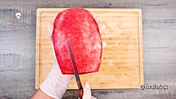 آموزش برش هندوانه شب یلدا - می...