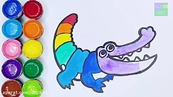 آموزش نقاشی و رنگ آمیزی به کود...