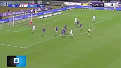 خلاصه بازی فیورنتینا 1-4 رم