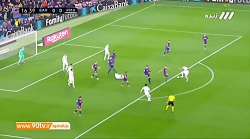 خلاصه بازی بارسلونا و رئال ماد...