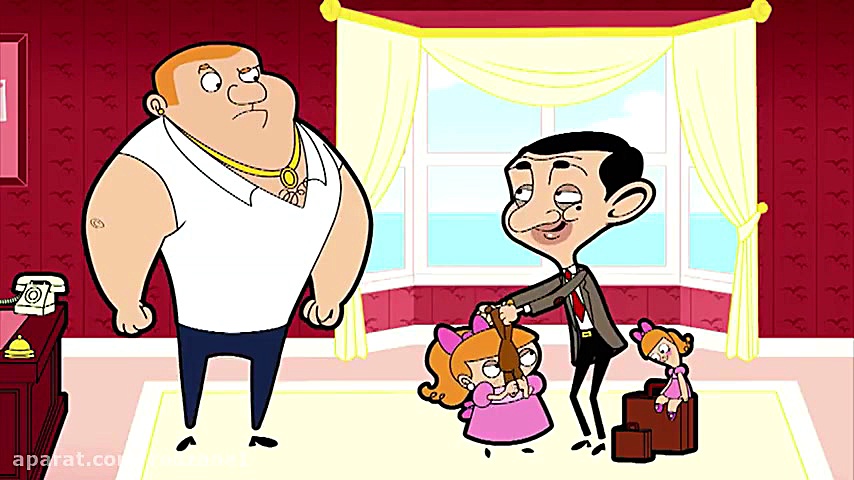 Holiday for Teddy Mr. Bean Cartoon DLCO