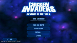 بازی chicken invaders 3 زیباترین