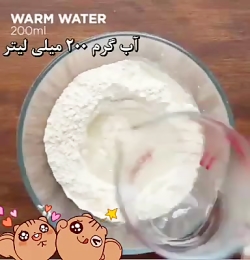 نان لقمه ای کره ای