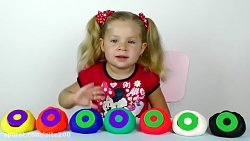 بازی دیانا و روما... خمیربازی...