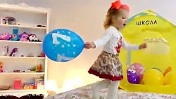 بازی دیانا و روما... بادکنک با...