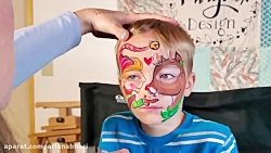 ایده جالب نقاشی روی صورت کودکان 8
