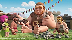 انیمیشن از بازی Clash of Clans