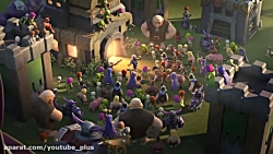 انیمیشن از بازی Clash of Clans