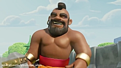 انیمیشن از بازی Clash of Clans