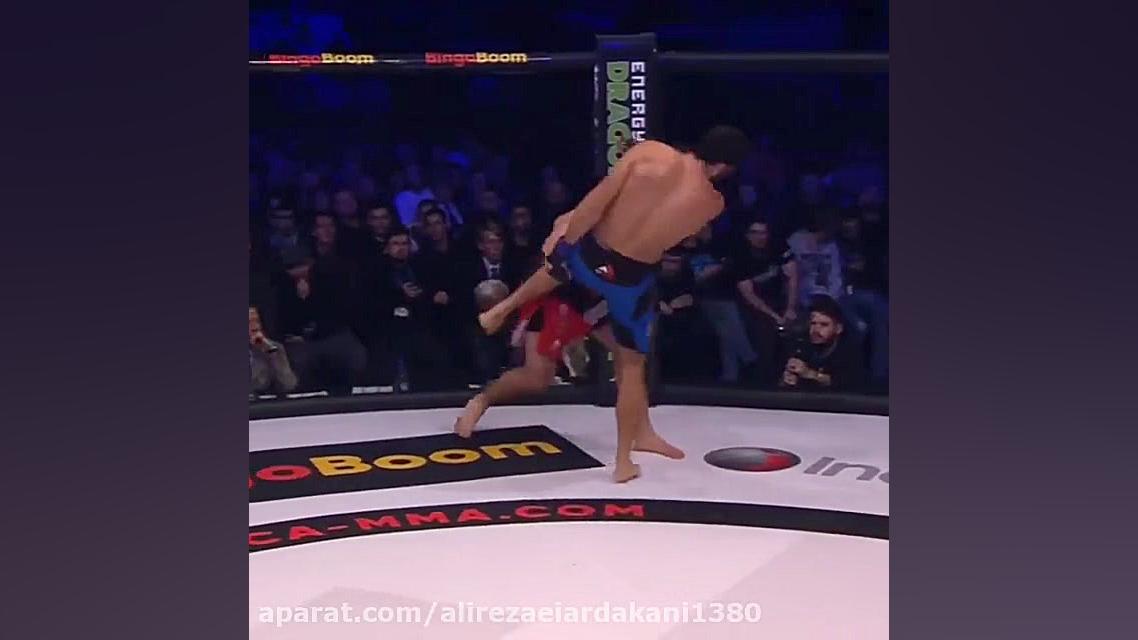 ناک اوت زیبا در ufc . Mma زمان12ثانیه