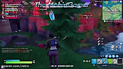 گیم پلی بازی فورتنایت با یک وی...