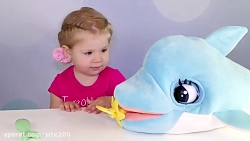 بازی دیانا و روما... دلفین باز...