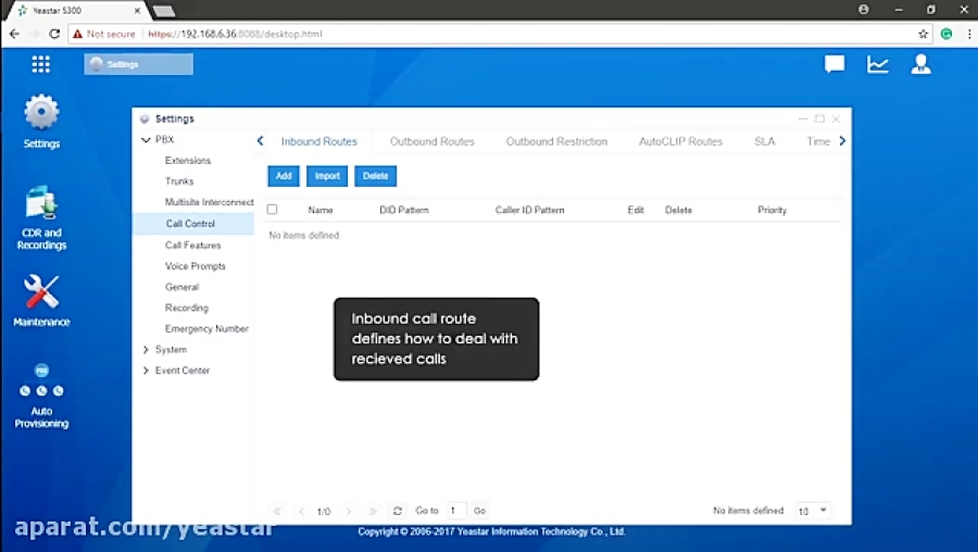PBX Configuration Basic Level Session 4