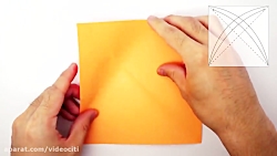 اوریگامی - آموزش - ماهی کاغذی...