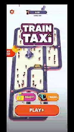 قسمتی از بازی train taxi