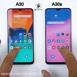 مقایسه گوشی موبایلa30 در مقابل...