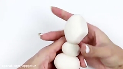 اموزش خمیر بازی (ساخت اولاف فر...