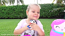 دیانا و روما - بازی با اسباب ب...