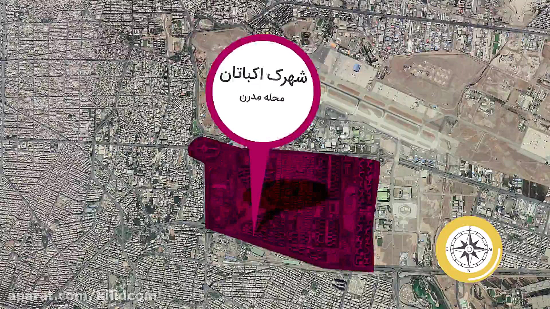 معرفی محله شهرک اکباتان و شهرک آپادانا زمان65ثانیه