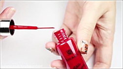 برای کریسمس ناخن های تان را ای...