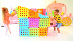 بازی دیانا و روما با بلوک های...