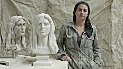 شاهکار آنا مجسمه ساز اروپایی ا...