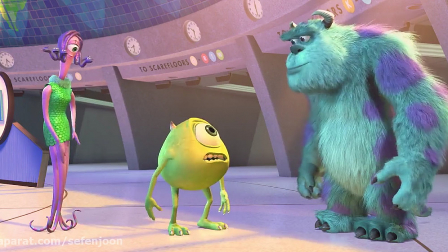 انیمیشن سینمایی کارخانه هیولاها با دوبله فارسی Monsters, Inc. 2001 زمان5535ثانیه