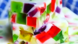 آشپزی آسان ( آموزش ژله خرده شیشه)