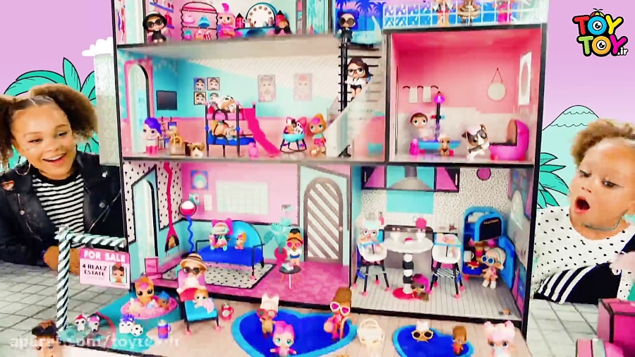 خانه عروسک های LOL Surprise