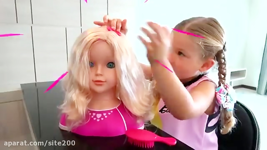 بازی دیانا و روما... آرایش کرد...