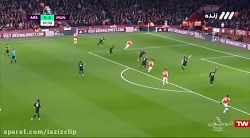 گل اول آرسنال به منچستر یونایت...