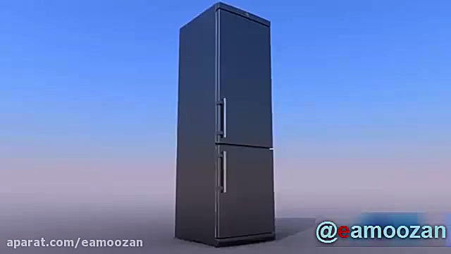 انیمیشن نحوه کار یخچال و کمپرسور