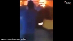 خودروی حامل سردار قاسم سلیمانی...