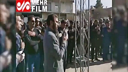 تجمع مردم کرمان در مقابل منزل...