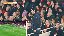 حال و هوای نیمکت آرسنال در دید...