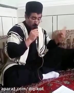 رجز خوانی مرد لری برای شهادت س...