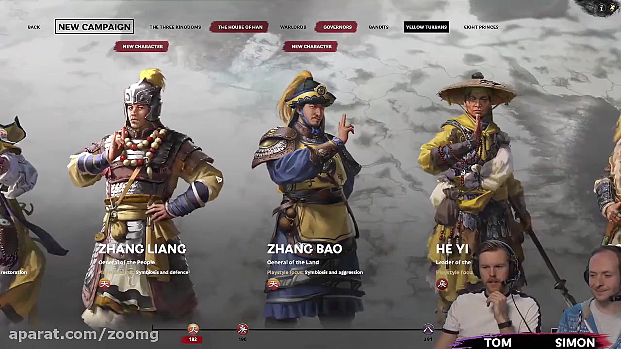 معرفی بسته الحاقی جدید بازی Total War Three Kingdom زمان687ثانیه