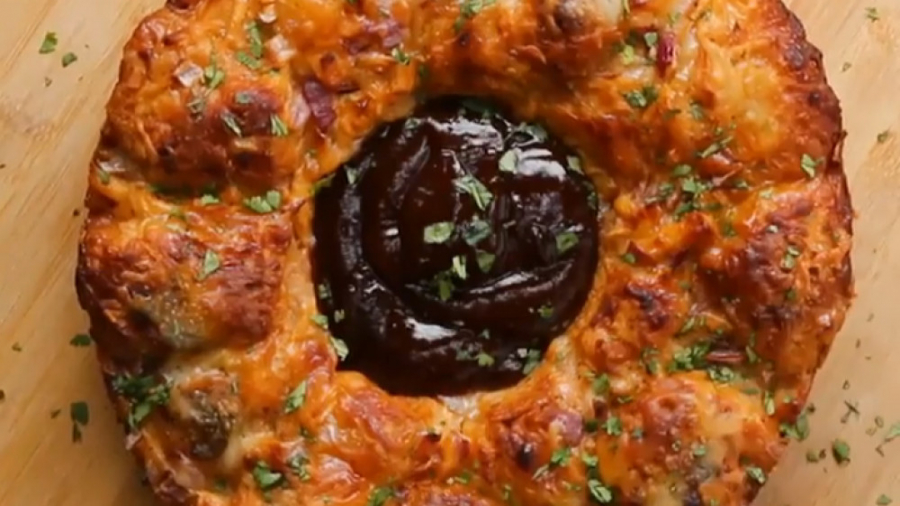 آموزش آشپزی - پیتزا مرغ با سس باربکیو - کلینیک لاغری سیبیتا