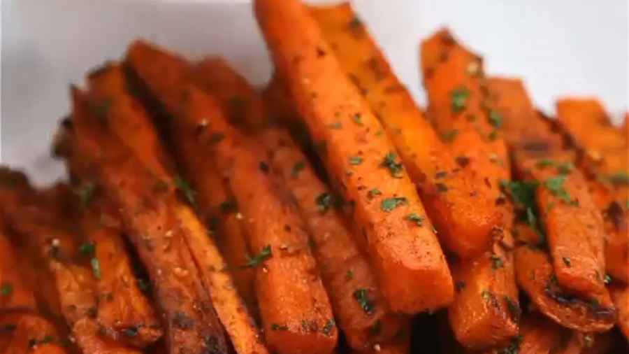 آشپزی سالم - هویج سرخ شده - کلینیک لاغری سیبیتا