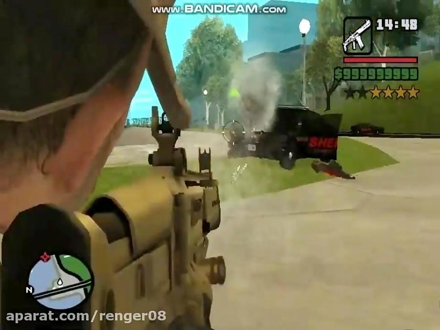 جدید ترین باگ gta sa